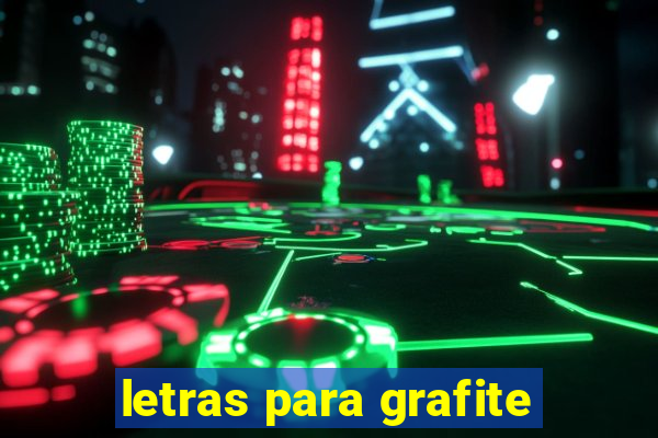 letras para grafite